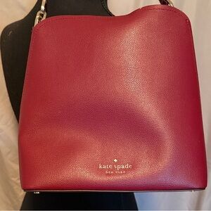 Kate Spade “Darcy” Plum Shoulder Bag